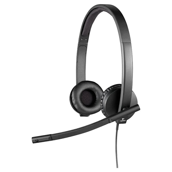 Logitech Hovedtelefoner H570e Stereo Sort