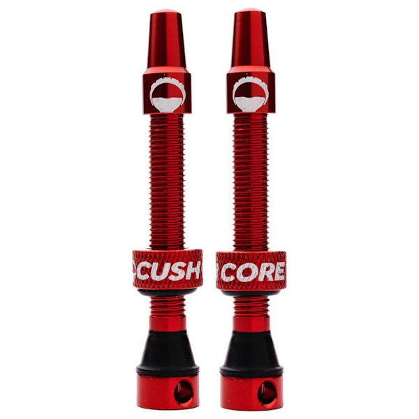 Cushcore Tubeless Venttiilit Presta Punainen 55 mm