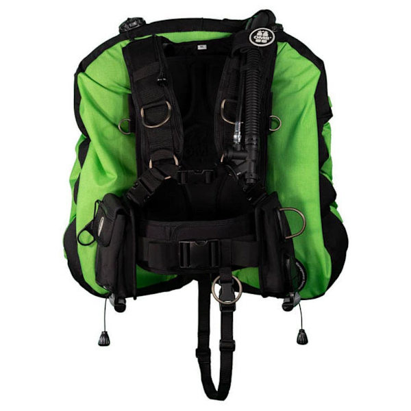 Oms Med Deep Ocean Iq Lite 2.0 Vinge Bcd Grøn,Sort S