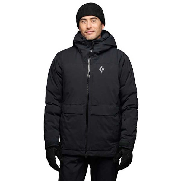 Black Diamond Factor Insulated Parka Sort L Mand