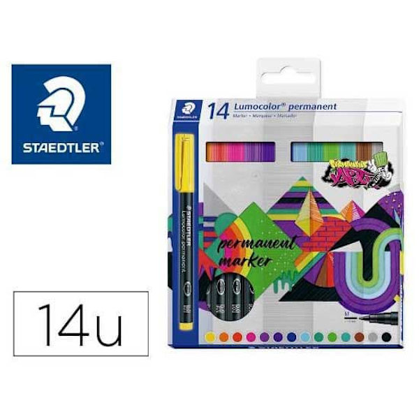 Staedtler Lumocolor 317 Tuscher 14 Enheder