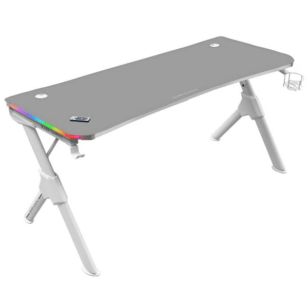 Mars Gaming Gaming Skrivebord Mgd140rgbw Grå
