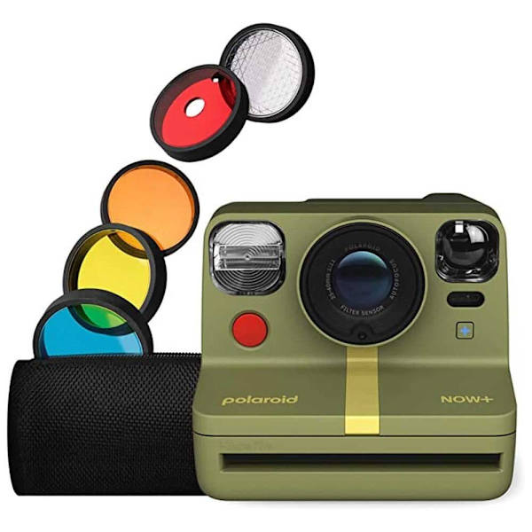 Polaroid Originals Bluetooth Analog Instant Camera Now+ Gylden