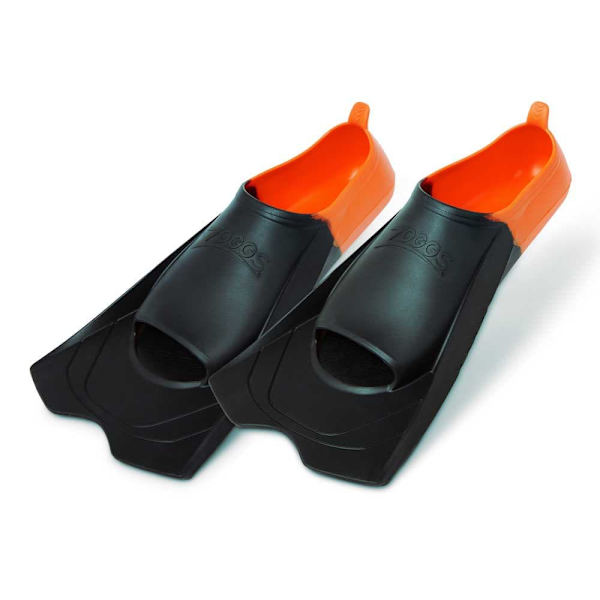 Zoggs Svømmefinner Short Blade Eco Orange,Sort EU 41-42