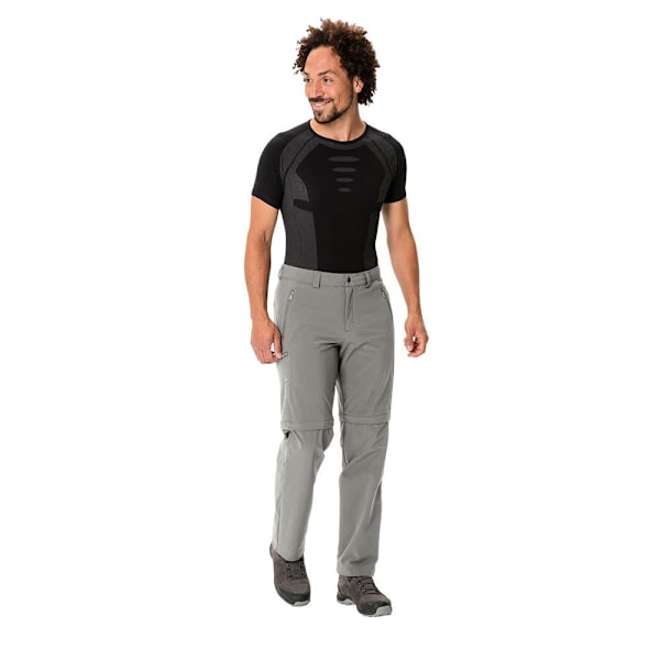 Vaude Farley Stretch Zip Off Ii Byxor Grå 54 / Regular Man