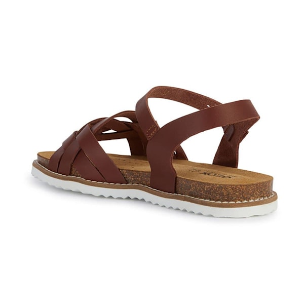 Geox D45u5a00043 Leuca Sandaalit Ruskea EU 39 Nainen