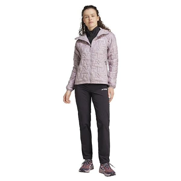 Adidas Terrex Xperior Primaloft Loose Fill Insulated Jacka Lila S Kvinna