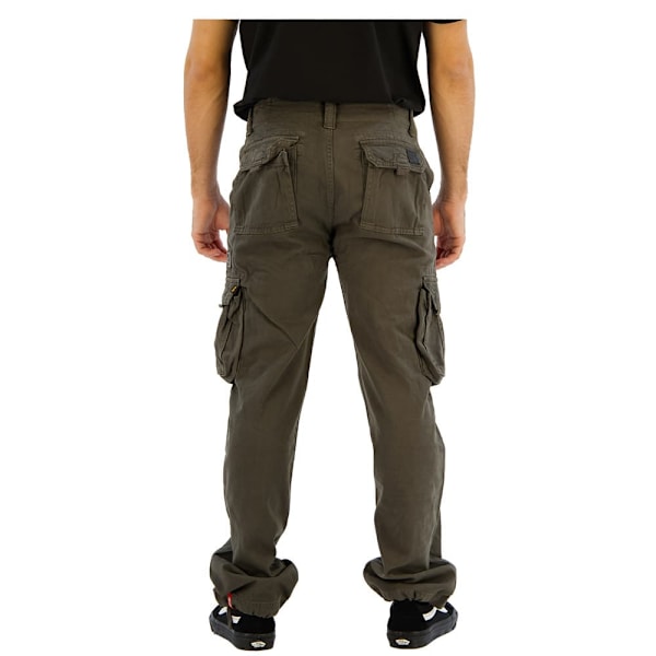 Alpha Industries Jet Byxor Grå 32 Man