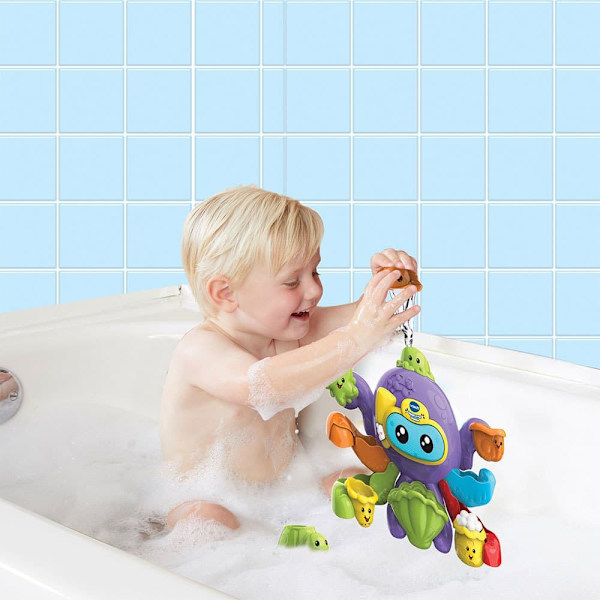 Vtech Baby Bläckfisk Leker I Badrummet Gul