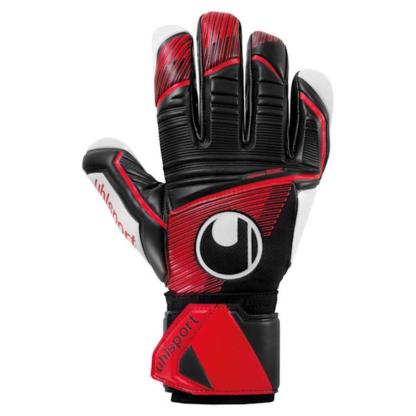 Uhlsport Målmandshandsker Powerline Supersoft Hn Rød,Sort 8 1/2