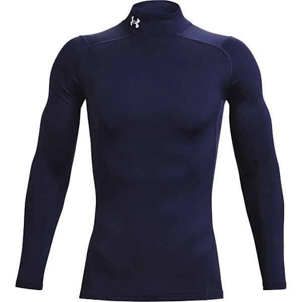 Under Armour Figursydd Höghalsad Undertröja Coldgear® Blå S / Regular Man