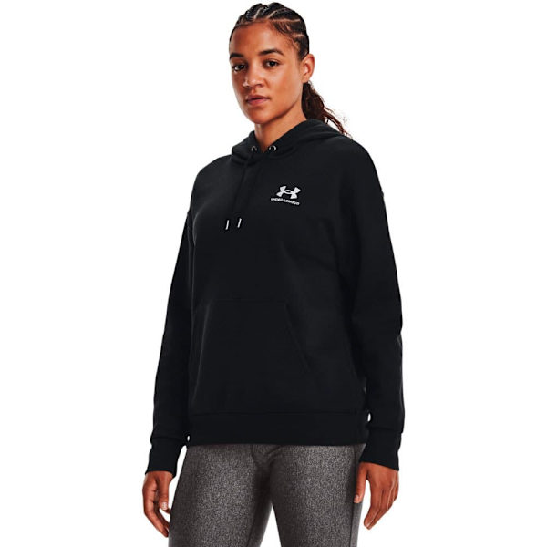 Under Armour Hættetrøje Essential Fleece Sort S Kvinde