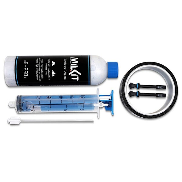Milkit Konverteringskit Tubeless Svart 25-45 mm
