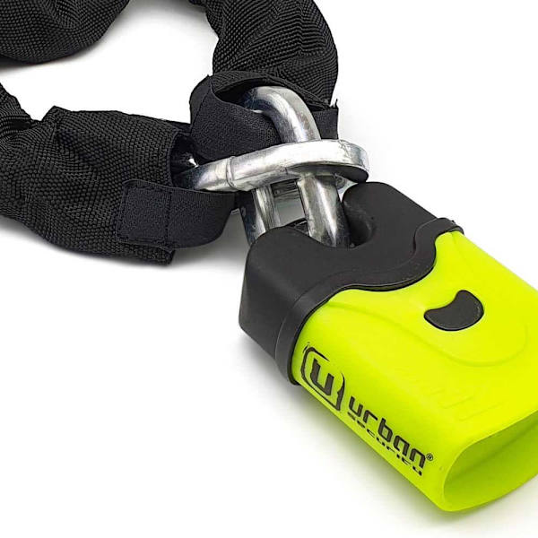 Urban Security Ketjun Lukko Padlock U4k+170 Keltainen 170 cm