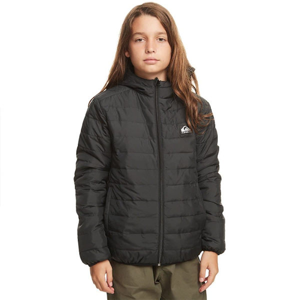 Quiksilver Jakke Scaly Reversible Sort 12 Years Dreng