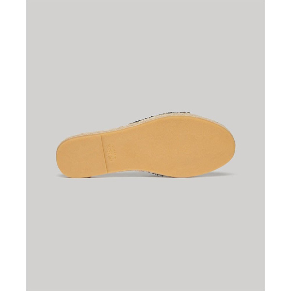 Superdry Canv Overlay Espadriller Sort EU 37 Kvinde