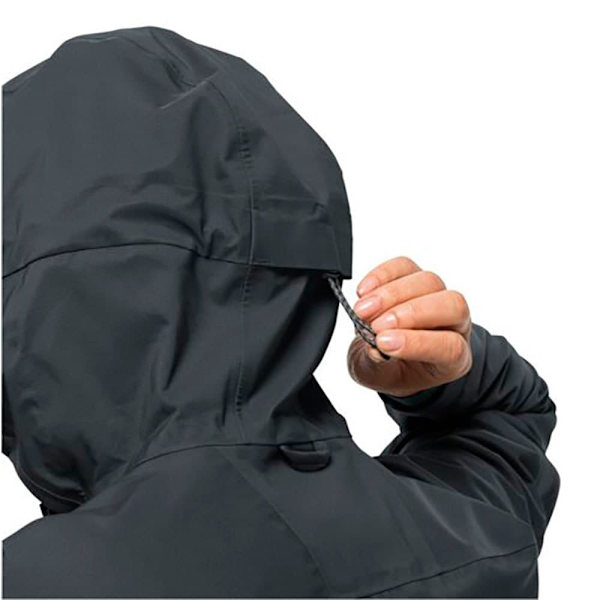Jack Wolfskin Kammweg 3l Jacka Svart 2XL Kvinna
