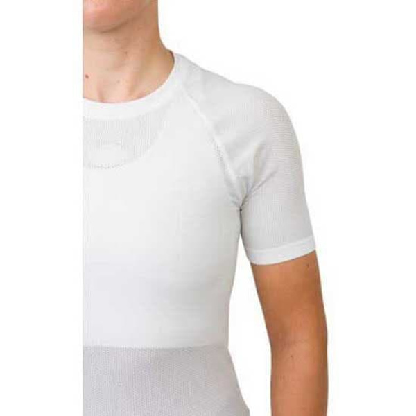 Agu Summerday Kortärmad Baslager Vit L-XL Man