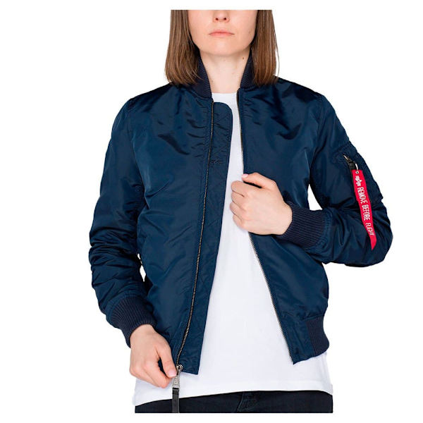 Alpha Industries Ma-1 Tt Jacka Blå XS Kvinna