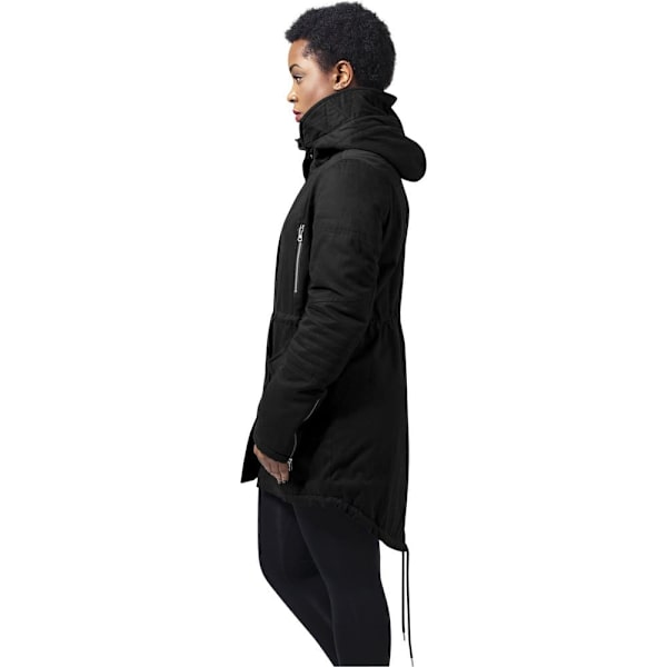 Urban Classics Parka Foret Bomuld Herpa Sort L Kvinde