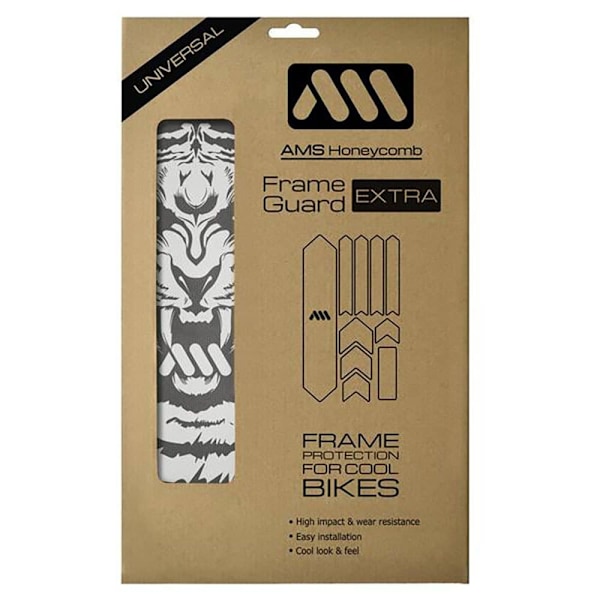 All Mountain Style Frame Guard Extra Stickers Honeycomb Transparent