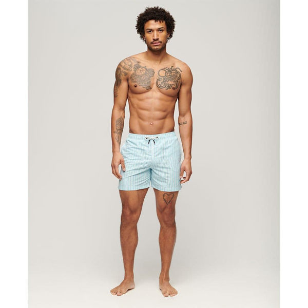 Superdry Printed 15´´ Badbyxor Blå 2XL Man