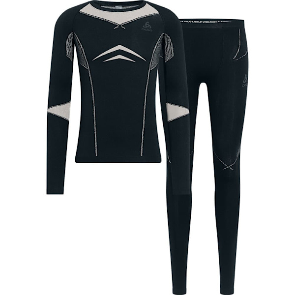 Odlo Fundamentals Performance Warm Baslager Set Blå M Man