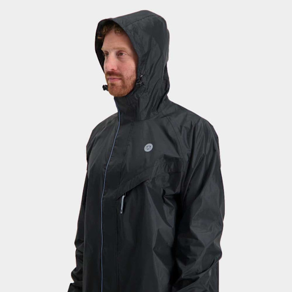 Agu Passat Basic Rain Essential Jakke Sort 3XL Mand