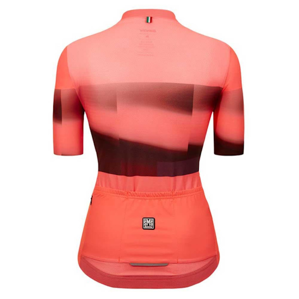 Santini Mirage Korta ärmar Cykeltröja Orange 2XS Kvinna