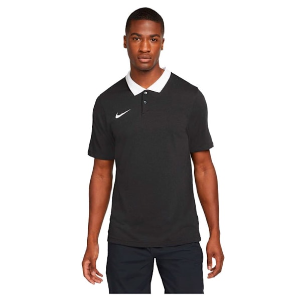 Nike Kortærmet Polo Dri Fit Park Sort M Mand