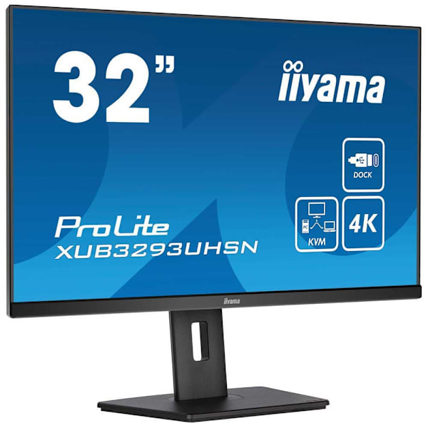 Iiyama Monitori Xub3293uhsn-b5 32´´ 4k Ips Led Sininen musta
