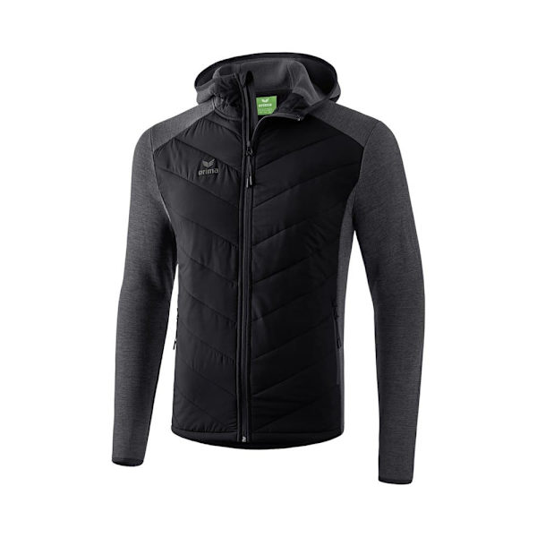 Erima Jakke Matelassée Sort 2XL Mand