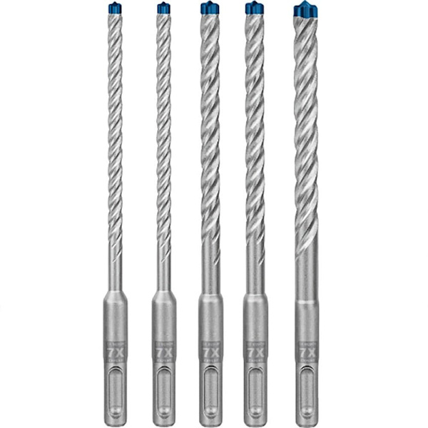 Bosch Professional Boremaskine I Armeret Beton Expert Sds Plus-7x Robustline 6/6/8/8/10 Mm 5 Enheder