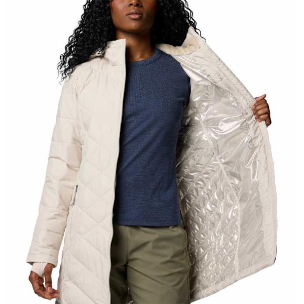 Columbia Heavenly™ Long Jacka Beige S Kvinna