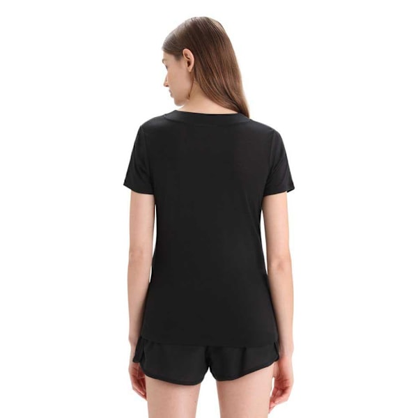 Icebreaker Kortærmet T-shirt Zoneknit™ Sort M Kvinde