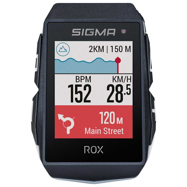 Sigma Cykelcomputer Med Hr-sæt Rox 11.1 Evo Sort