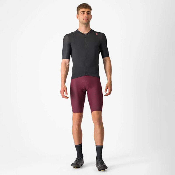 Castelli Espresso Lyhythihainen Pyöräilypaita Harmaa XS Mies