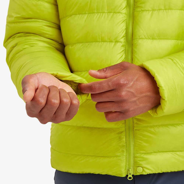Montane Alpine 850 Dunjacka Grönt L Man