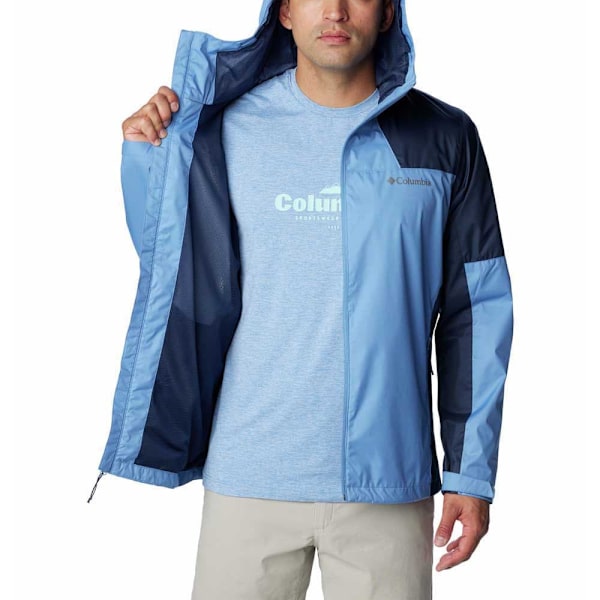 Columbia Hættetrøje Regnjakke Inner Limits™ Iii Blå 2XL Mand