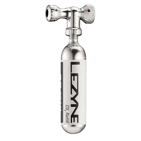 Lezyne Co Control Drive Co2 Shcrader/presta 25g 2 Patron Silver 25 g