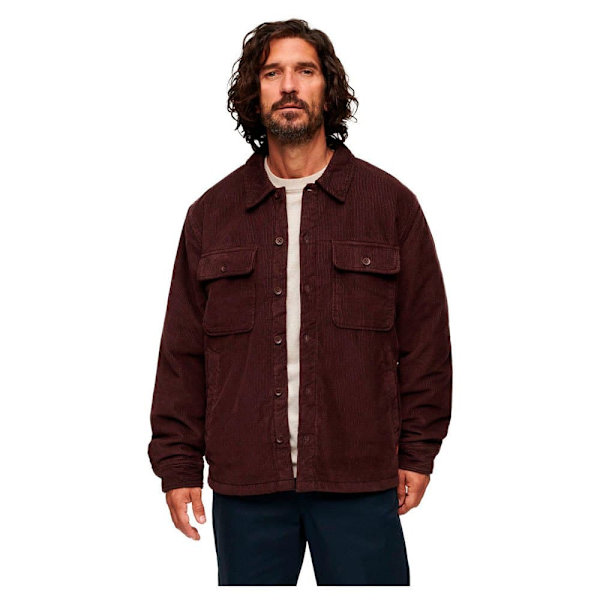 Superdry Surplus Corduroy Päällyspaita Ruskea L Mies