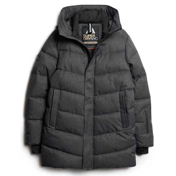 Superdry City Chevron Jakke Grå L Mand