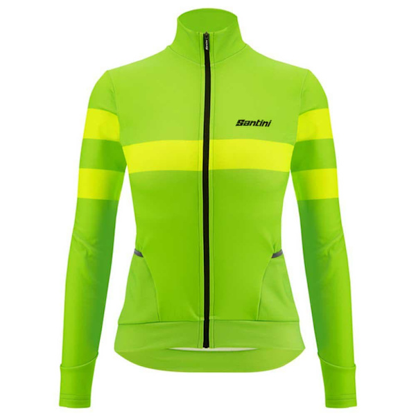 Santini Coral Bengal Thermal Langærmet Trøje Grøn S Kvinde