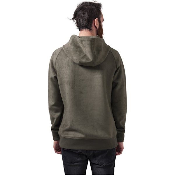 Urban Classics Sweatshirt Imitation Uede Grøn L Mand