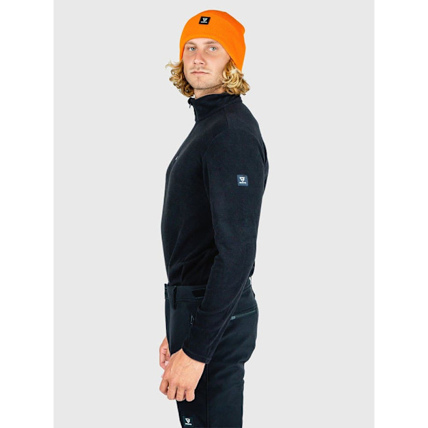 Brunotti Tenno-n Fleece Med Halv Dragkedja Svart S Man