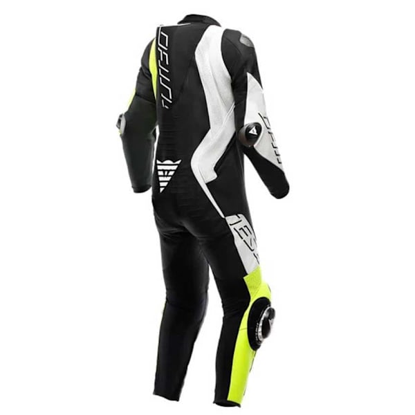 Dainese Audax D-zip Perforerad Läderdräkt Svart 54 Man
