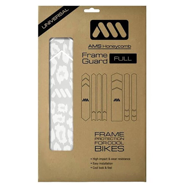 All Mountain Style Frame Guard -tarrat Honeycomb Valkoinen
