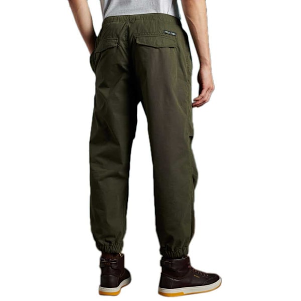 Superdry Byxor Parachute Grip Grönt 30 / 32 Man