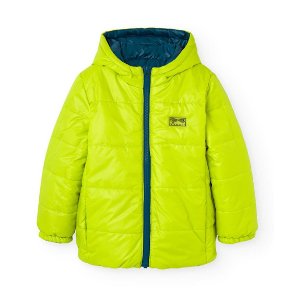 Boboli Reversible Technical Fabric Jakke Gul,Blå 16 Years