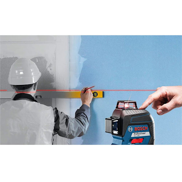 Bosch Professional Gll 3-80 Blå,Sort